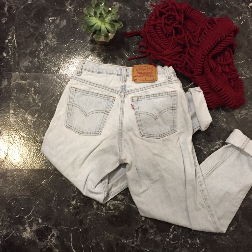 Vintage Levi high waisted jeans